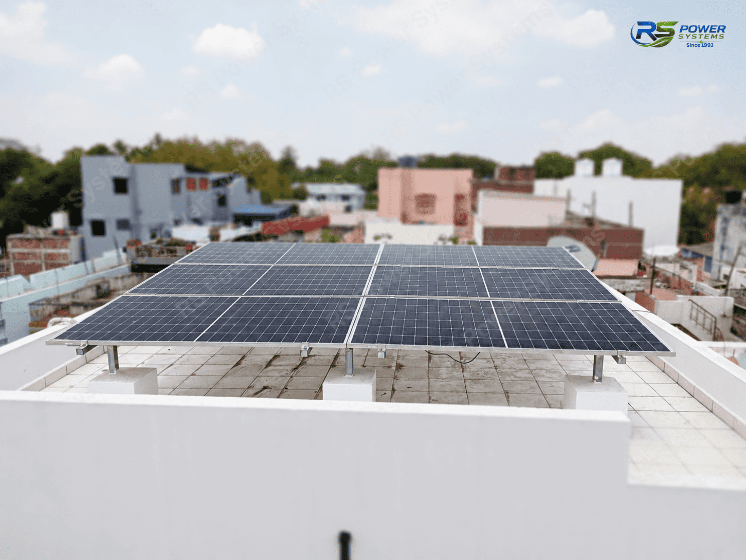 Off-Grid On-Grid Hybrid Solar System Industrial Project Madurai Tamil Nadu